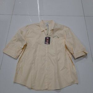 Baseball LA Chargers Shirt blouse Cutter & Buck Academy Womens Top NWT Size L
